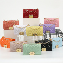 New arrivals ladies pvc crossbody bags luxury designer mini jelly purses womens purses and handbags